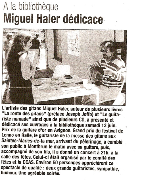 Article de presse